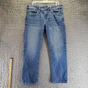 TK Axel Jeans Mens 32 Blue Slim Boot Cut Stretch Denim Casual